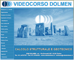 Videocorso DOLMEN