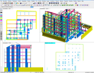 CAD 3D Struttura